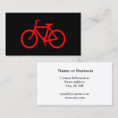 Red Bike Visitekaartje (Voorkant / Achterkant)