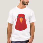 Red birb “GUMI” T-shirt (Voorkant)