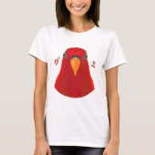 Red birb "GUMI" T-shirt (Voorkant)