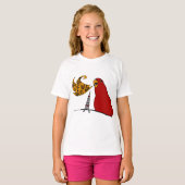 Red birb "GUMIZILLA" wuewuewue... T-Shirt (Voorkant volledig)