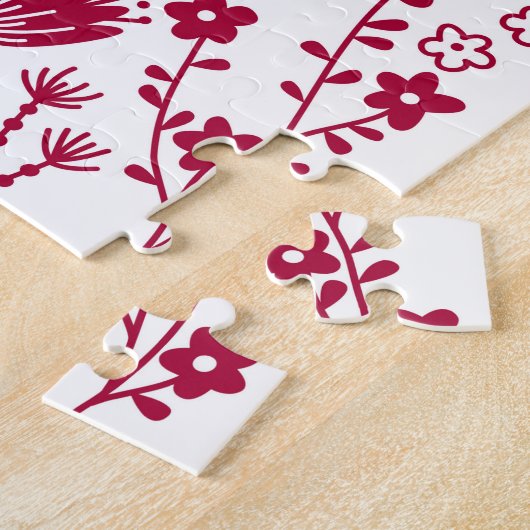 Red Bird Art Legpuzzel (Zijkant)