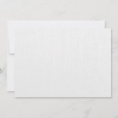 Red Bird Bridal Shower Invitations Kaart (Achterkant)