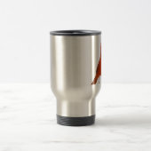 Red Bird Cardinaal Travel Mug Reisbeker (Center)