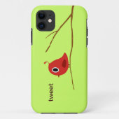 Red Bird Case-Mate iPhone Case (Achterkant)