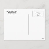 Red Bird Gift Briefkaart (Achterkant)