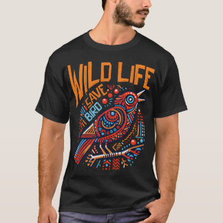 Red Bird in het wild vriend T-shirt
