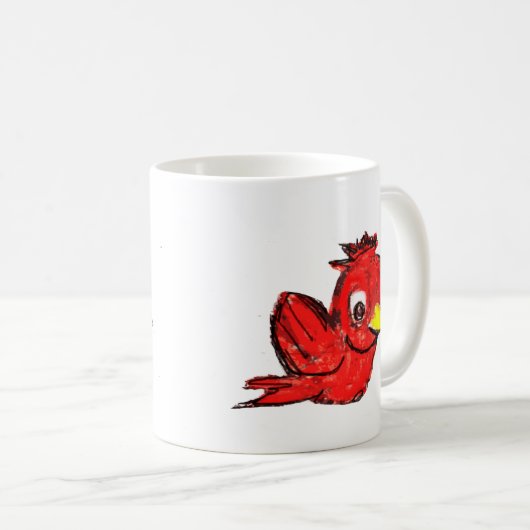 Red Bird Koffiemok (Voorkant rechts)