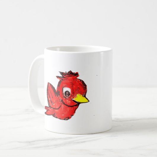 Red Bird Koffiemok (Voorkant links)