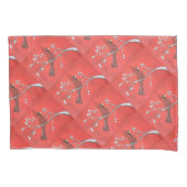 Red Bird Rhapsody Kussensloop (Voorkant)