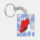 Red Bird Sleutelhanger (Voorkant Links)