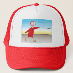 Red Bird Trucker Pet