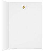 Red Bird Wishing on Shooting Star Illustration (Binnen (Rechts))