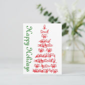 Red Birds Holiday Kaart