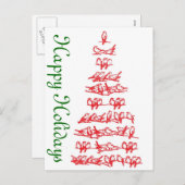 Red Birds Holiday Kaart