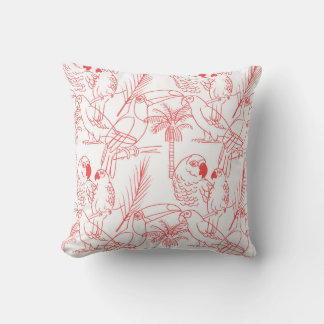 Red birds pillow kussen