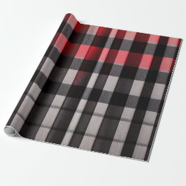 Red Black Abstract Pset Modern Collectie Cadeaupapier