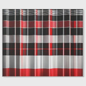 Red Black Abstract Pset Popular Collectie Cadeaupapier (Vlak)