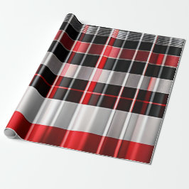 Red Black Abstract Pset Popular Collectie Cadeaupapier