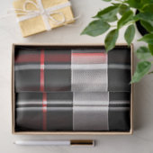 Red Black Abstract Pset Popular Collectie Tissuepapier (Geschenk)