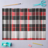 Red Black Abstract Pset Popular Collectie Tissuepapier (Craft)