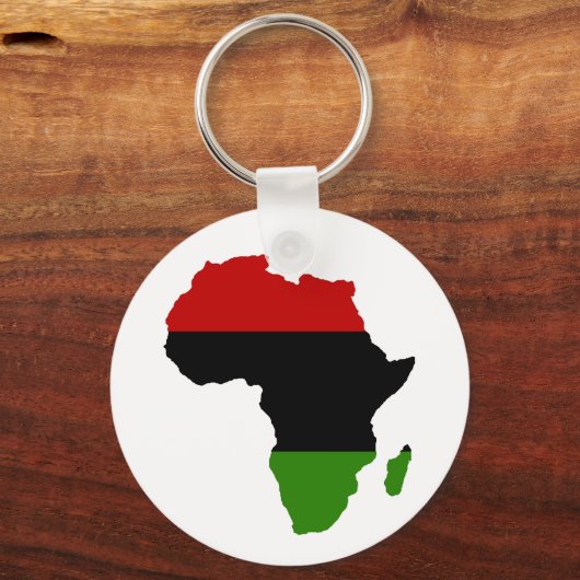 Red, Black and Green Keychain (Voorkant)