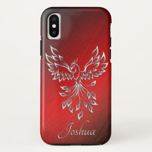 Red Black Ashes en Phoenix Personal Case-Mate iPhone Case