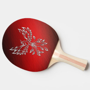 Red Black Ashes en Phoenix Personal Tafeltennisbatje