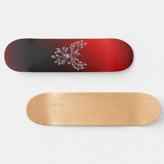 Red Black Ashes en Phoenix Persoonlijk Skateboard (Horizontaal)