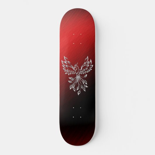 Red Black Ashes en Phoenix Persoonlijk Skateboard (Voorkant)