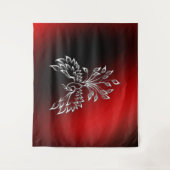 Red Black Ashes en Phoenix Wandkleed (Voorkant)