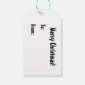 Red Black Buffalo Check Pset Cadeaulabel (Achterkant)