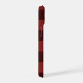 Red Black Buffalo Check Pset iPhone 15 Case (Rechterkant)