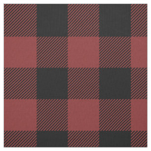 Red Black Buffalo Check Pset Stof