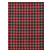 Red Black Buffalo Check Pset Tafelkleed (Voorkant)