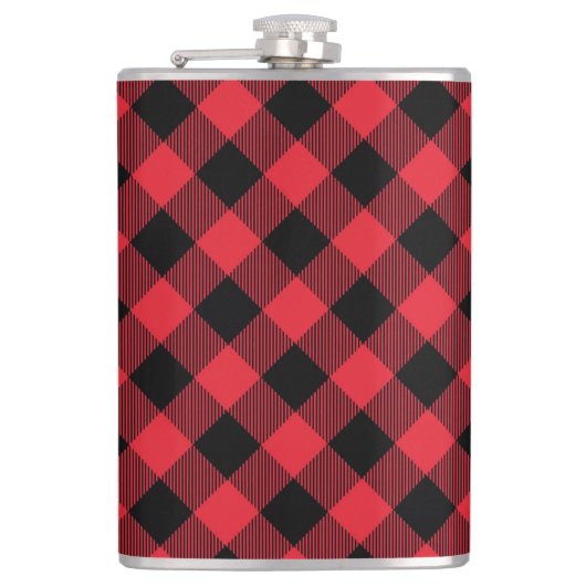 Red Black Buffalo Heupfles (Voorkant)