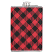 Red Black Buffalo Heupfles (Achterkant)