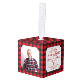 Red Black Buffalo Pset Memorial Decoratie