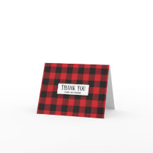 Red Black Buffalo Pset Rustic Wedding Dank je