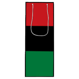 Red Black en Green Wine Gift Bag Wijn Cadeautas