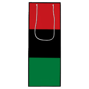 Red Black en Green Wine Gift Bag Wijn Cadeautas