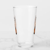 Red & Black German Shepherd GSD Glas (Links)