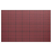 Red Black Gingham Pattern Stof (Fat Quarter)