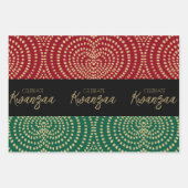 Red Black Green Inpakpapier Vel (Voorkant)