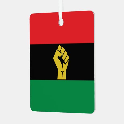 Red Black + Green Ornament (Voorkant links)