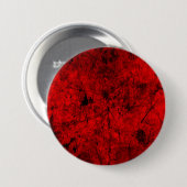 Red Black grunge abstracte digitale grafische kuns Ronde Button 7,6 Cm (Voorkant /achterkant)