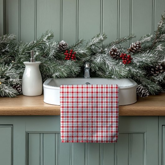 Red Black Home Towels Cozy Gift for New Chapter Bad Handdoek