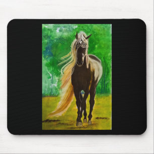 Red Black Horseback Riding Horse Lovers Flo Muismat