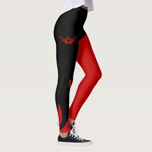 Red Black Leggings (Rechts)