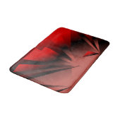 Red & Black Modern Bath Mat (Gekanteld)