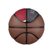 RED Black Number Chalkboard etching Genoemd Basketbal (Rechts)